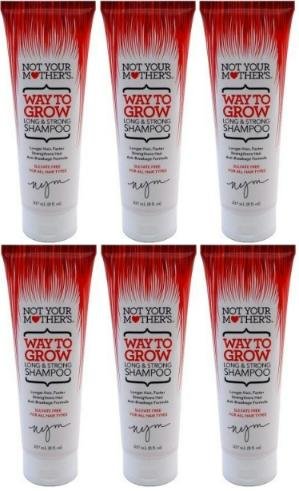 Not Your Mothers Shampoo Way To Grow (Long+Strong) 8 Ounce (235ml) (6 Pack)
