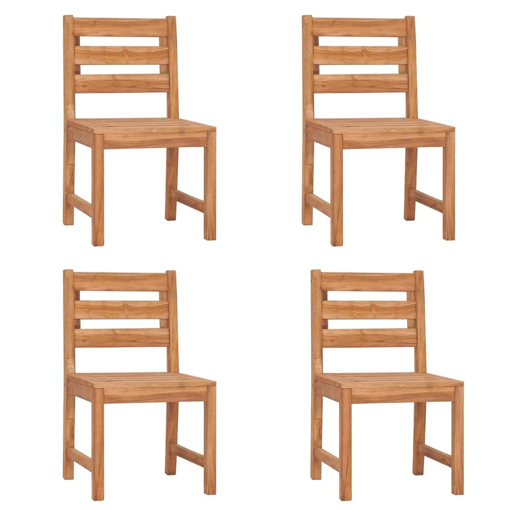 Mobili,Mobili da esterno,Set di mobili da giardino,Set da pranzo da giardino in legno massello di teak da 5 pezzi