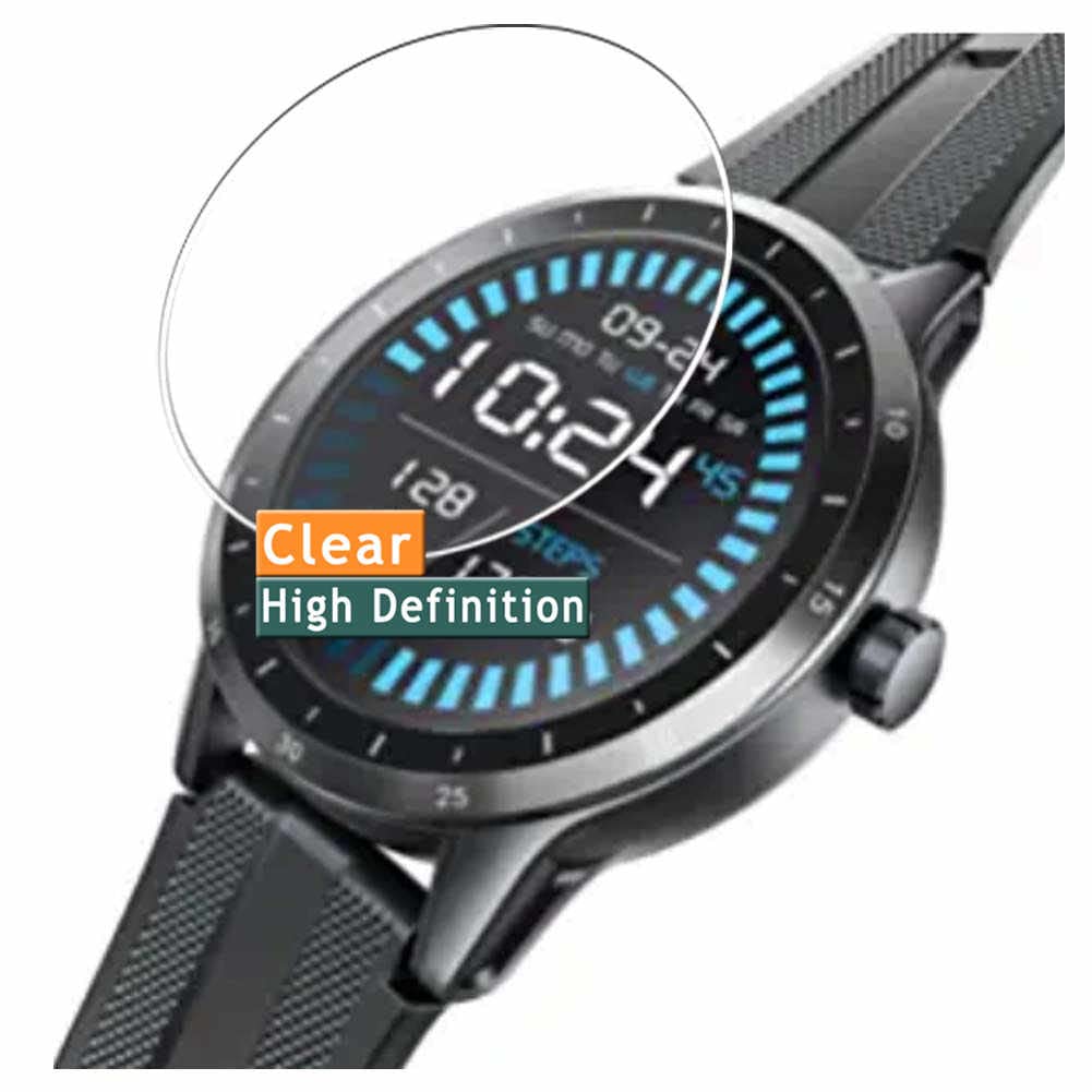 Vaxson 3-Pack Screen Protector, compatible with Virmee Gearfly VG3 1.3" Smartwatch Smart watch, TPU Guard Film Protectors Sticker [NOT Tempered Glass] New