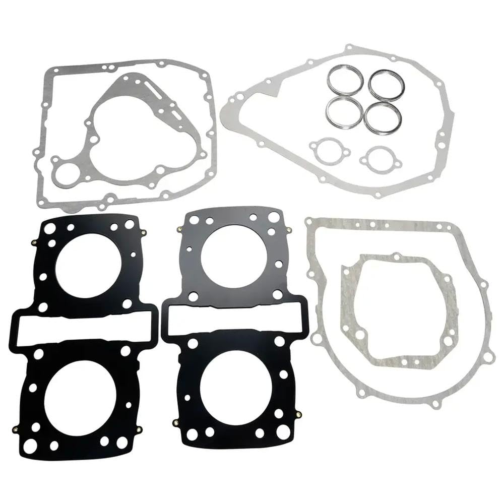 Kit de juntas de cubierta del cárter del motor del cilindro compatible con 1200 VMAX1200 VMX1200 1985-2007 XVZ1200 1983-1985