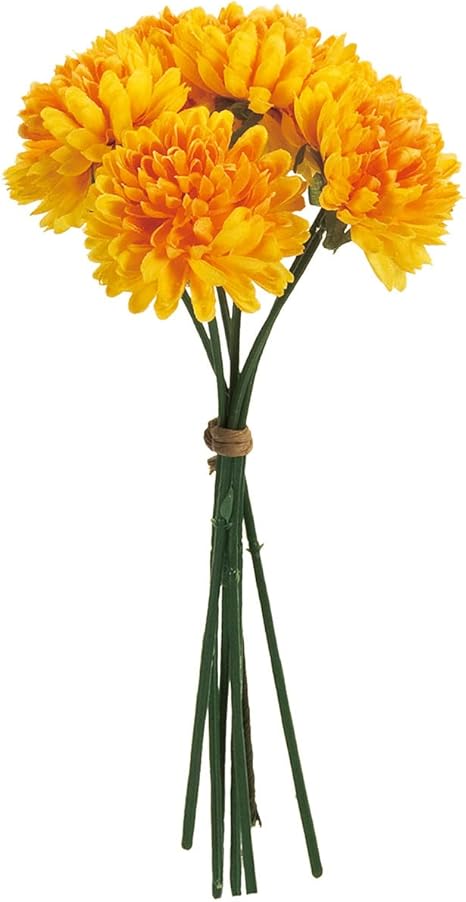 Amazon 東京堂 造花 Magiq ベルエマムピック イエロー 花径4 5 L21cm 1束6本入 Fm 004 造花 オンライン通販