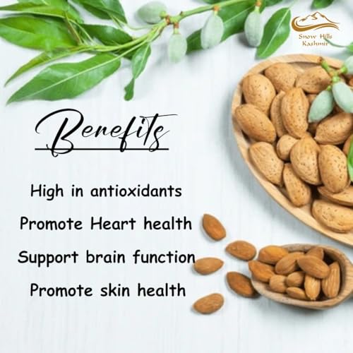 Image of Kashmiri Kagzi Mamra Almonds in Shell (Mamra Badam) (5kg)