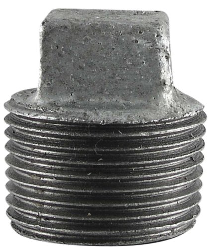 Image of Southland 511-803HN Galvanized Square Head Plugs, 1 /2 inch