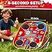 Spider Bean Bag Toss Game for Kids – 3-in-1 Cornhole Board Outdoor Toys for Toddlers, Family Fun Games for Beach & Yard, Birthday Easter Gifts for Ages 3 4 5 6 7 8-12 Year Old Boys Girl