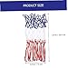 VANZACK 5sets Professional Basketball Net Basketball Shot Net Nylon Material Heavy Duty Game 2pcs*5