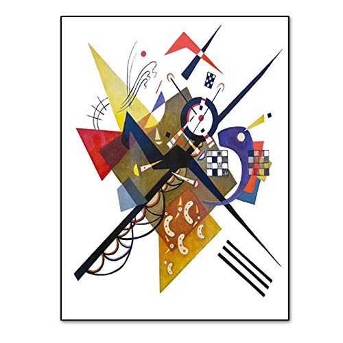 Affiches et gravures dart abstrait vintage peinture sur toile pour eveiller votre salon