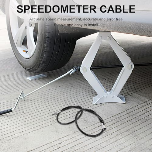 Cable de velocímetro para kart con núcleo de acero y cubierta de goma resistente 5
