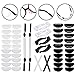 Produktbild Brillen Nasenpads und Brillenband, Verstellbar, Wasserdicht, Rutschfeste Nasenpads Für Brille, Rutschfeste Haken, Kein Schwanz, für Kinder/Erwachsene