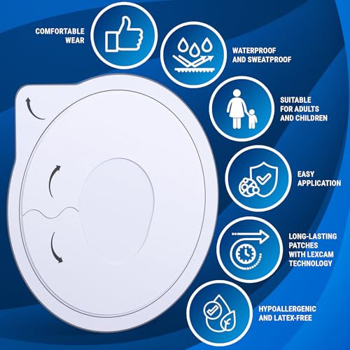 Parches para Dexcom G7 que evitan desprendimientos Lexcam impermeables transparentes 4