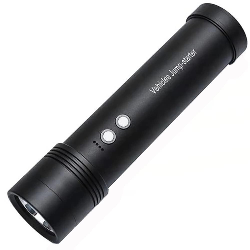 Qfgvmxbwkzh One Color Outdoor Multifunctional Led Torch,Glare Tactical Flash Light,Car Battery Booster With 12V 380 Amp,Waterproof Flashlight For Hiking Camping Emergency