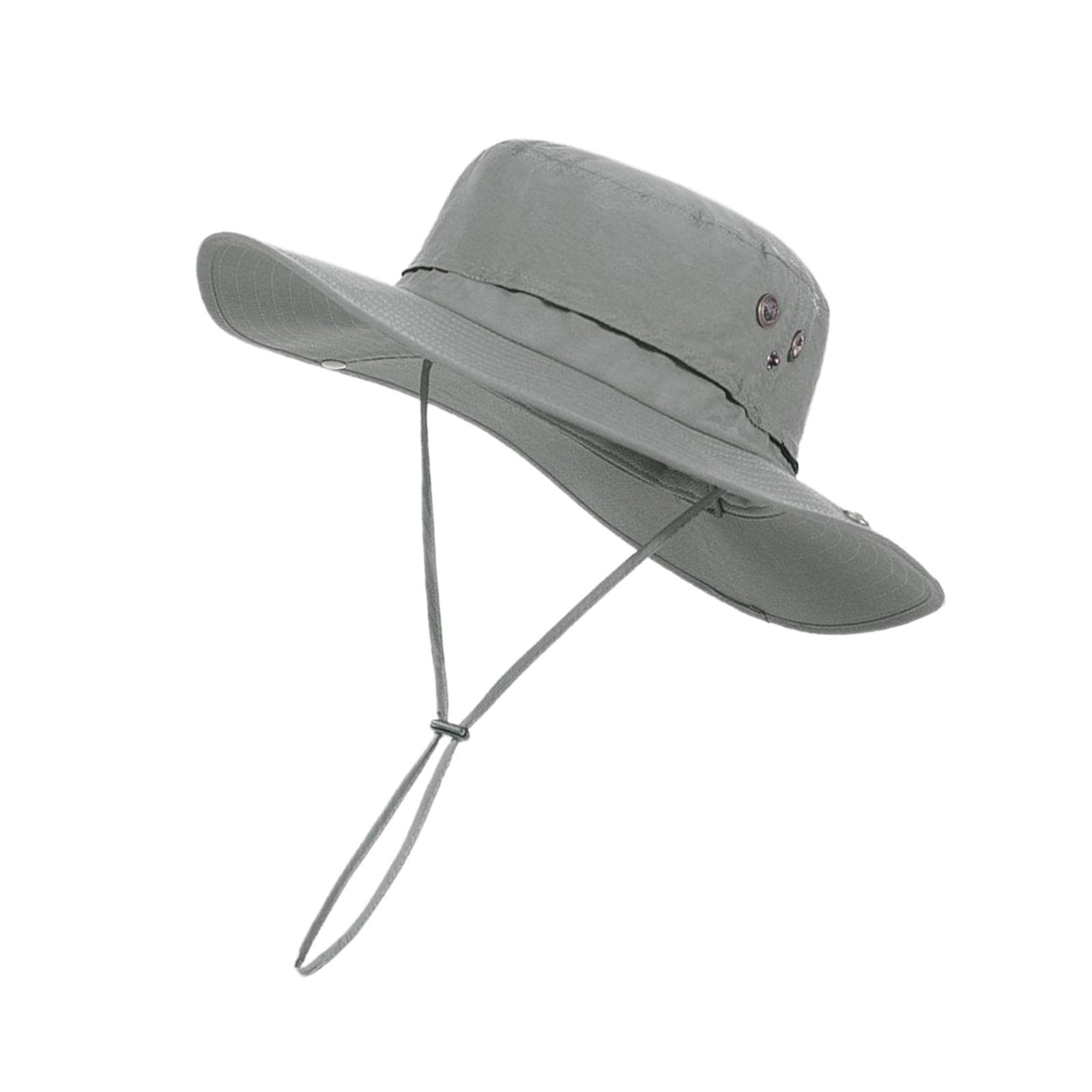 Atmungsaktiver Sonnenhut mit Bändern, Wasserdicht, Ideal Zum Wandern Und für Outdoor Aktivitäten, für Erwachsene