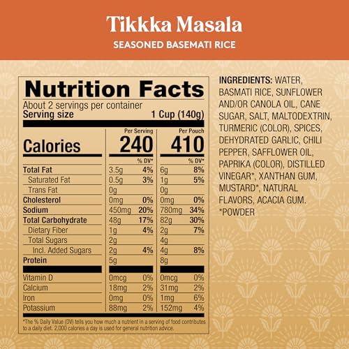 Image of Royal Tikka Masala Basmati White Rice - (6 Pack) 8.5 oz