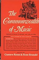 The Commonwealth of Music: In Honor of Curt Sachs B0000CMHW2 Book Cover