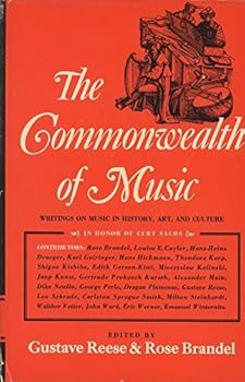 The Commonwealth of Music: In Honor of Curt Sachs