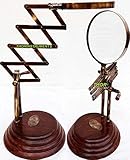 Très beau bureau haut chianner loupe. Cette loupe sont extensibles avec chaîne en laiton comme construction et colliers.