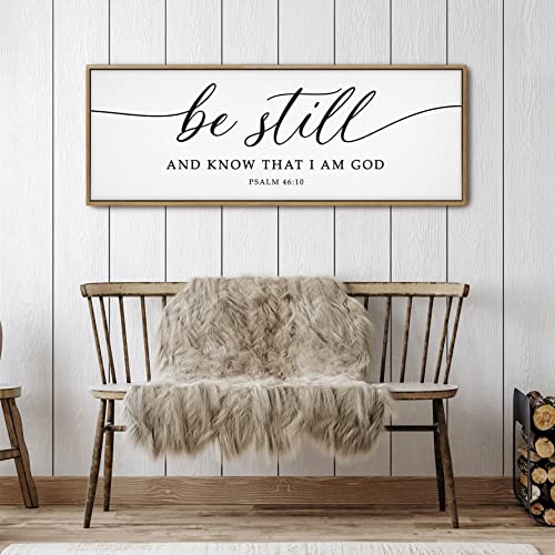 GraceView Be Still God Canvas (Wood)