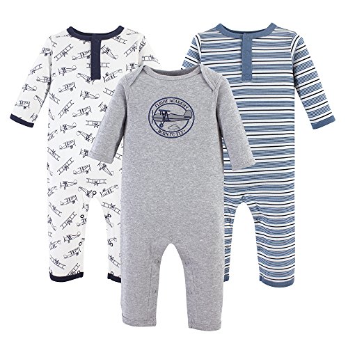 Image of Hudson Baby unisex-child Cotton Coveralls