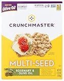 Crunchmaster Rosemary & Olive Oil Multi-Seed Crackers, 3.54 Oz