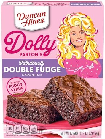 Duncan Hines Brownie Mix, Fabulously Double Fudge, 17.6 oz.