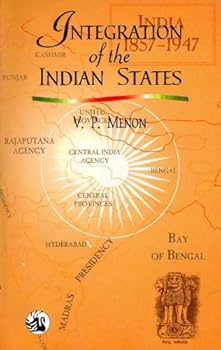 Paperback Integration of the Indian States Book