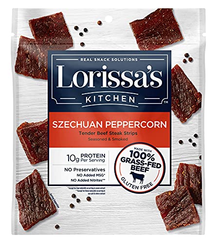 Lorissa's Kitchen Szechuan Peppercorn Beef Stick 2.25 oz. Bagged