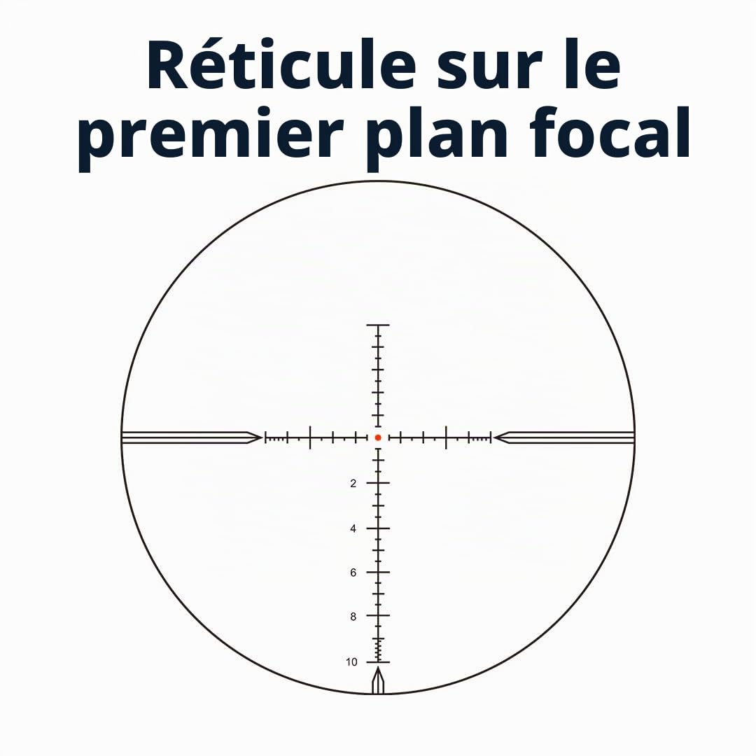 Vector Optics SCFF-66 Taurus 5-30x56 Genii MIL Lunette de visée pour sport, airsoft et chasse