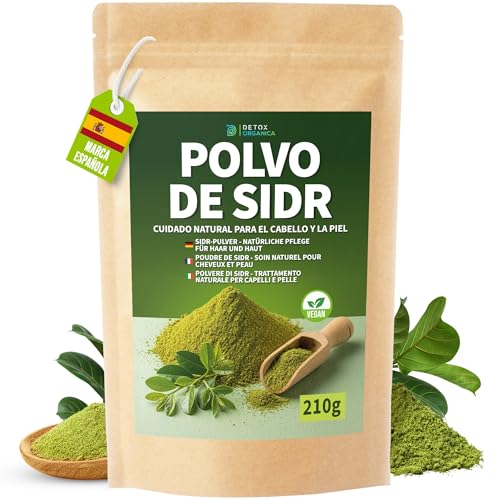 Detox Organica Sidr en Polvo 210g - Hojas de Jujube 100% Puras