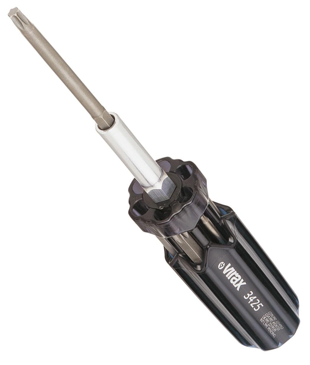 Virax Tournevis à 7 embouts Torx T10 à T40