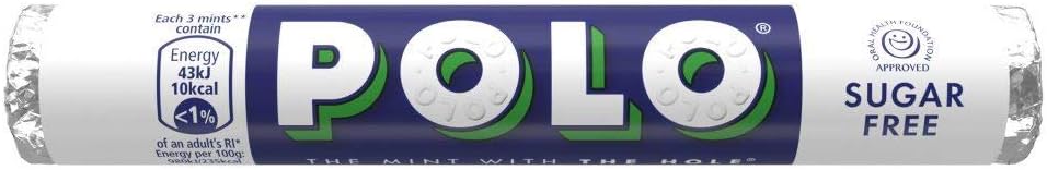 Polo Sugar Free - 4g - Pack of 8