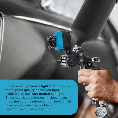 Master Airbrush MAS SGL-007 Master Elite Rechargeable Spray Gun Mount Color Match Light, 500 Lumen Led, Cri 95+ - Replicates Natural Sunlight, Illuminates Paint Surface Sprayed, Ensures Even Coverage - Automotive Repair Coating thumb #5