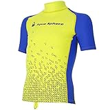 Aqua Sphere Kinder Bix Rash Guard S Green/Royal Blue