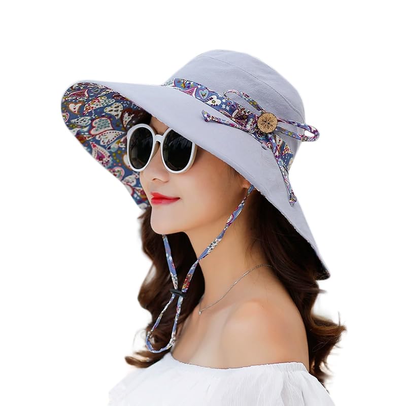 Visera de Sol Plegable para Mujer con Protección UV miniatura 1