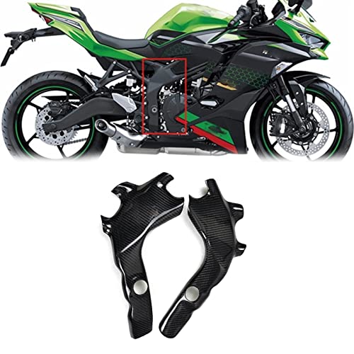 Protector de chasis para Kawasaki ZX25R contra arañazos de carbono 3