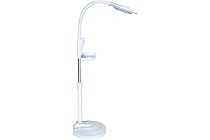 Magnifying Floor Lamp: Perfect for Estheticians, Facials, and Needlework