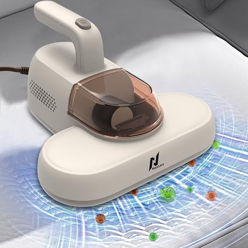 Image of nexlev Sofa Cleaning Machine | 4-Step Vacuum Cleaner for Sofa and Bed, Allergens & Pet Hair with Double Beat, UV Light, Dehumidification & HEPA Filtration