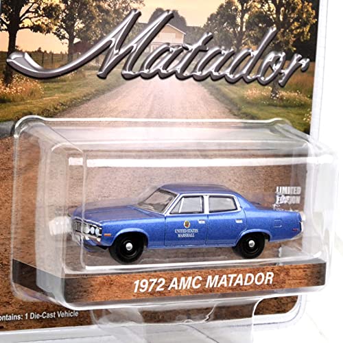 Greenlight 1:64 Scale 1972 AMC Matador United States Marshall miniatura 2