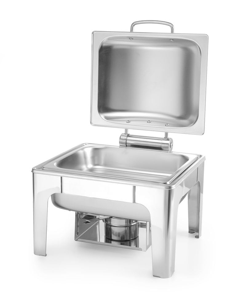 HENDI Calientaplatos GN 1/2 con acabado satinado - Profi Line - 4 L - 365x370x(H)280 mm
