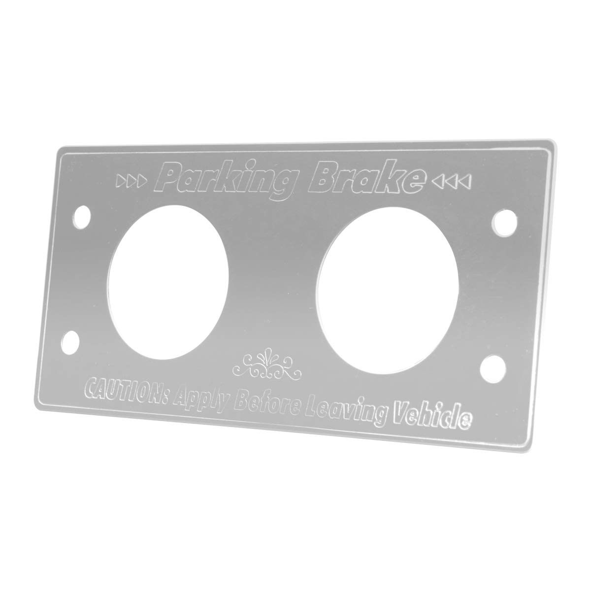 GG Grand General 68620 Stainless Steel Parking Brake Switch Plate