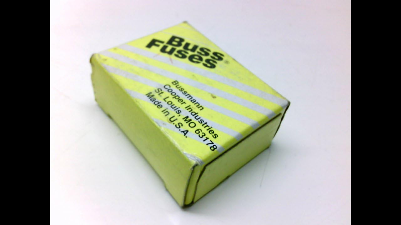 Bussmann FNM-5 - Pack Of 10 - Fusetron Dual-Element Fuse Fnm-5 - (PACK OF 10)