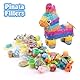 AmyBenton Mitgebsel Mitbringsel Kindergeburtstag Gastgeschenke Set 4 5 6 7 8 Jahre 61 Stück, Kinder Kleinspielzeug für Pinata Füllung, Geschenktüten, Goodie Bag Füllstoffe, Party Give Aways