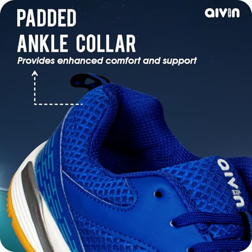 Image of Aivin Attract 2.0 Badminton Shoes for Men | Non Marking Shoes Lightweight