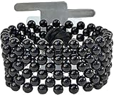 Corsage Bracelet - Color Your World Beaded Bracelet - Black