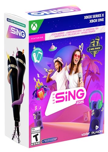 Let’s Sing 2025 (2 mic bundle) - Xbox Series X