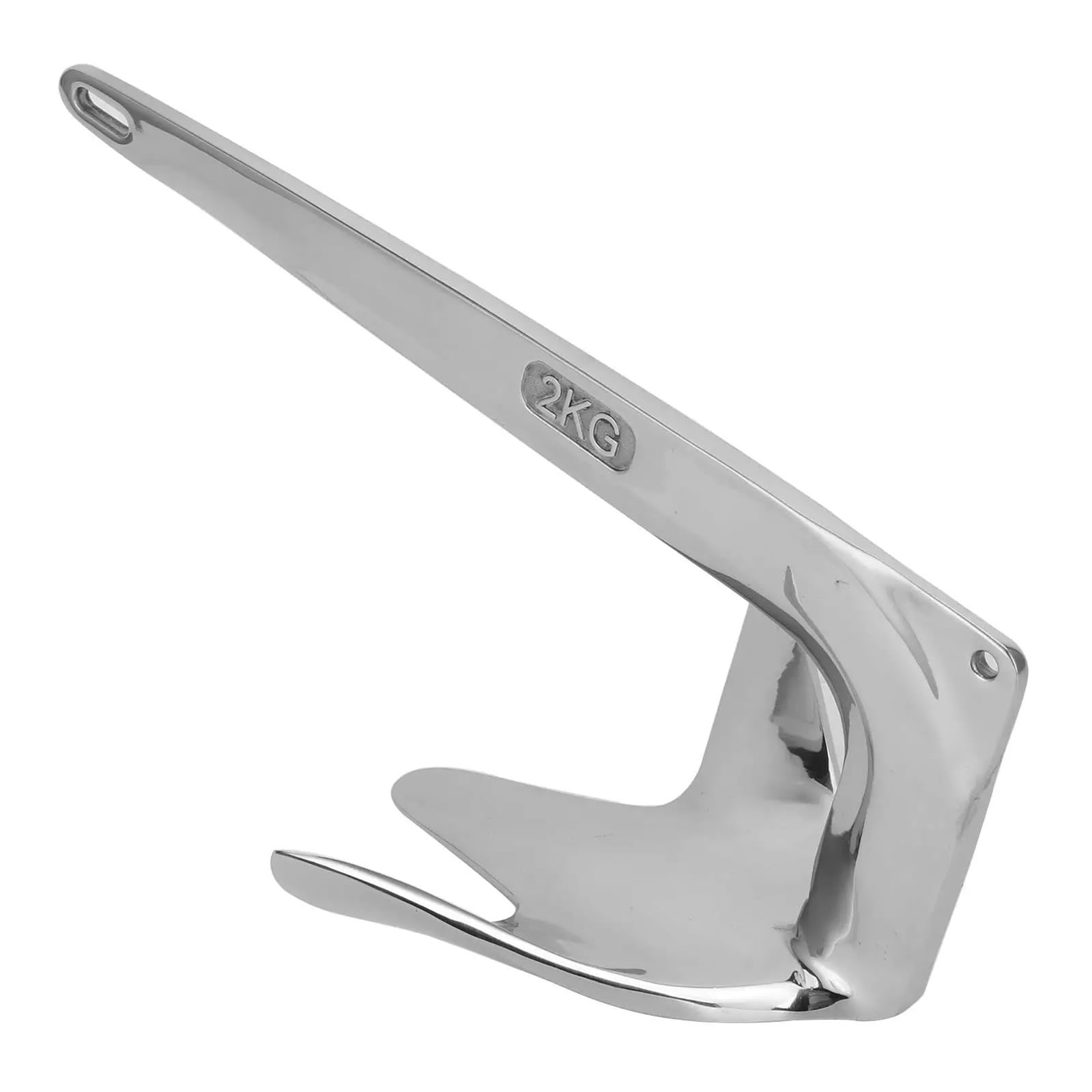 Ancora for barche con artiglio in acciaio inossidabile, accessori nautici per motoscafi, gommoni