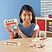 hand2mind Foam RekenRods Ten Frame Boards, Red and White Counters, Kindergarten Learning Games, Ten Frame Math Manipulatives, Counting Toys, Math Games (4 Ten Frames and 40 Math Counters)
