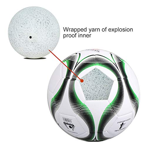 DECDEAL Treinador de Futebol Chute de Futebol Solo Treino de Treino à prova de explosão Futebol Habi