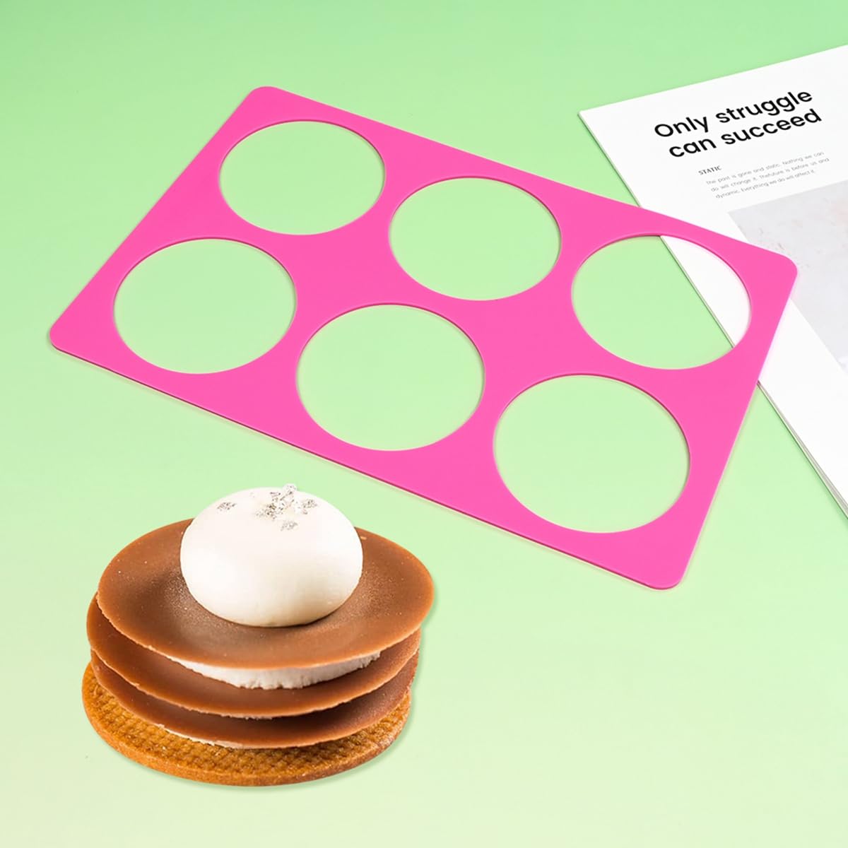 mostsom Moules à chocolat ronds en silicone et tapis de pochoir en dentelle, moule à chocolat au fromage, outils de décoration de gâteaux DIY, accessoires de pâtisserie pour bonbons, truffes, cupcakes