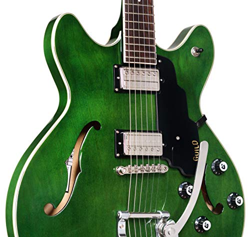 image for Guild Guitars Starfire I DC Semi-Hollow Body Electric Guitar, Emerald 