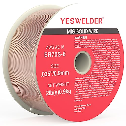 Image of YESWELDER ER70S-6 MIG Wire, Solid Carbon Steel