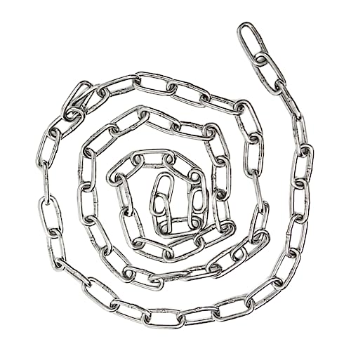 BESPORTBLE 1pc 4 Pet Safety Chain Boat Bow Safety Chain Boat Safety Chain Towing Safety Chains Pet Pulling Chain Trailer Hitch Chains Heavy Duty Chain Dog Pulling Chain Stainless Steel Chain